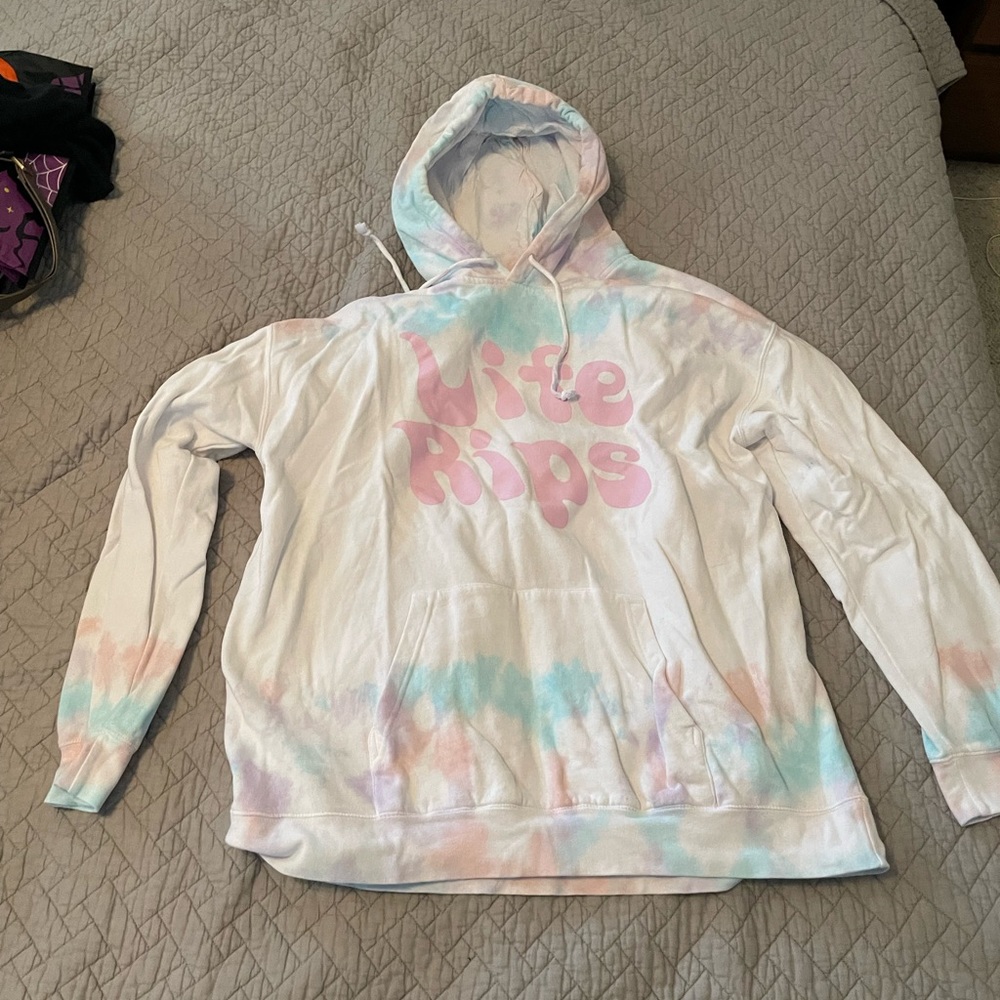 Tie dye hoodie size XXL